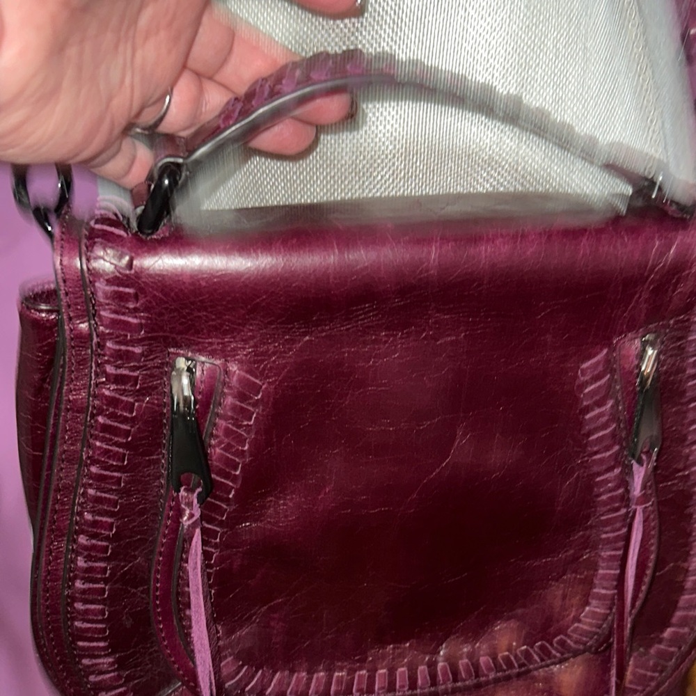 Rebecca Minkoff Rich Burgundy Crossbody Bag - Picture 3 of 11